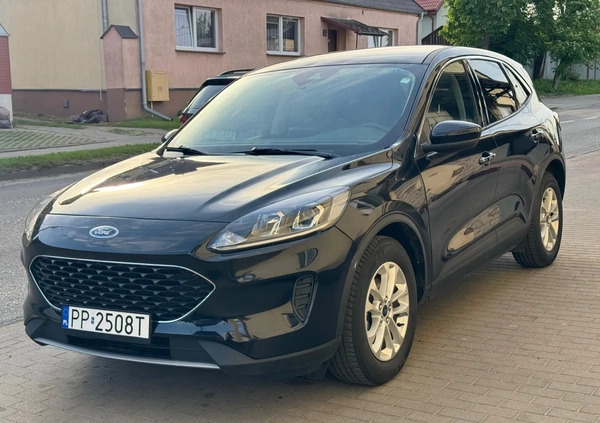 Ford Kuga cena 80000 przebieg: 130000, rok produkcji 2020 z Margonin małe 172